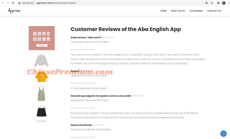 Review ABA English