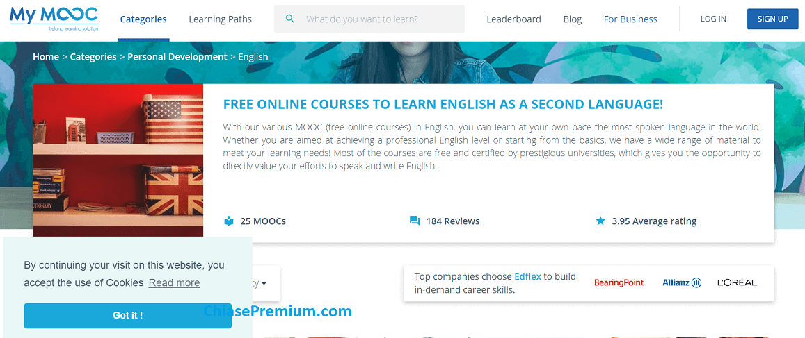 My MOOC là rất phù hợp cho những bạn bận rộn nhưng cần học tiếng Anh. 