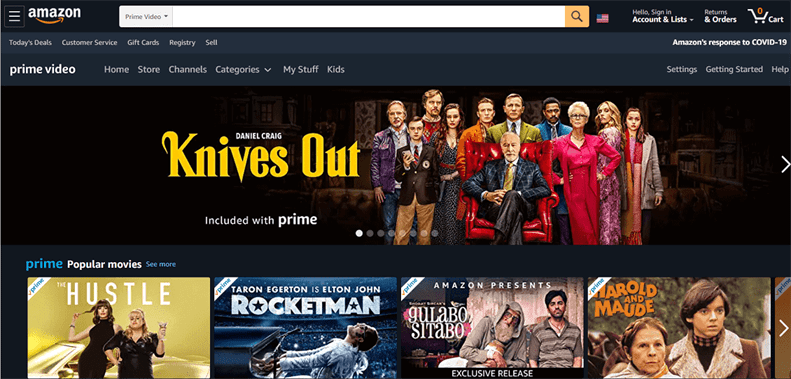 Nếu không có Netflix, Hulu thì tài khoản Amazon Prime là lựa chọn thay thế đáng đồng tiền. 