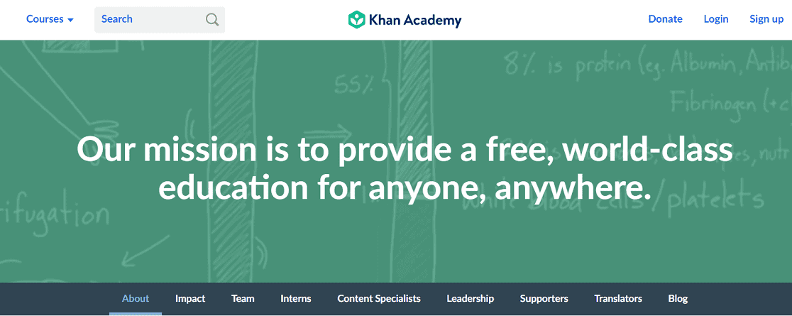 Khan Academy là một nền tảng học trực tuyến mở MOOC