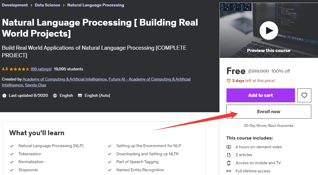 Natural Language Processing [ Building Real World Projects]