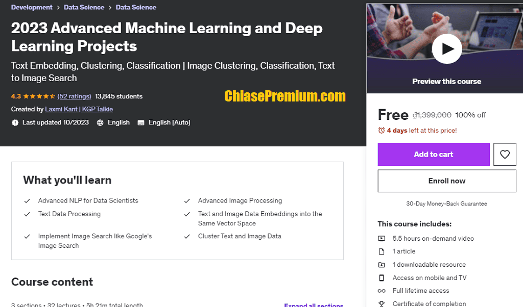 Advanced Machine Learning and Deep Learning Projects