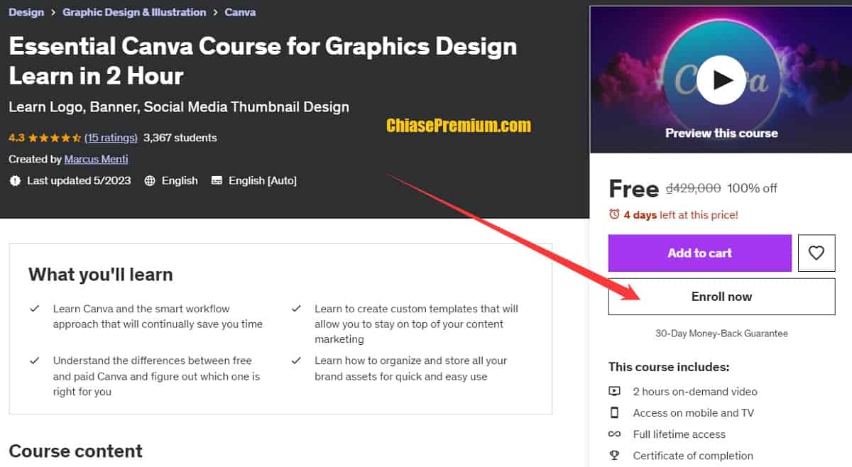 Essential Canva Course for Graphics Design Learn in 2 Hour