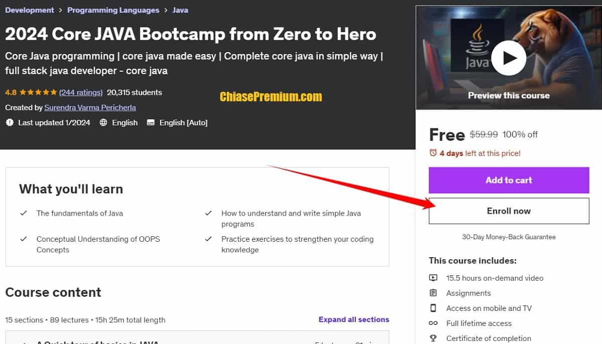 2024 Core JAVA Bootcamp from Zero to Hero
