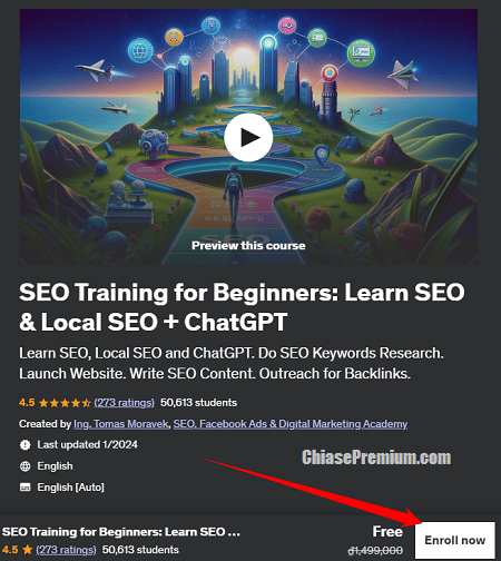 SEO Training for Beginners: Learn SEO & Local SEO + ChatGPT