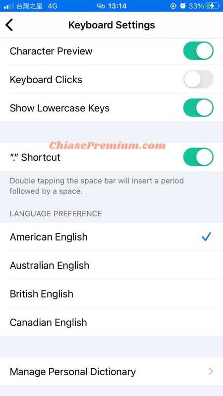 Thiết lập cài đặt Grammarly Keyboard trên iOS (tiếp theo)