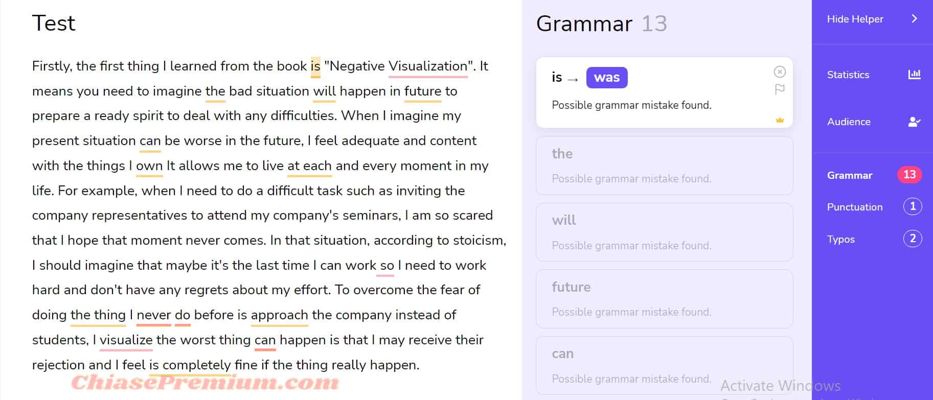 Linguix Paraphraser can rephrase any texts in seconds using an AI-based algorithm | review by ChiasePremium.com