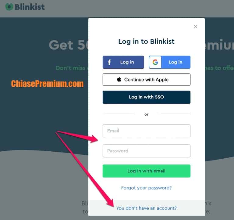 Đăng ký Blinkist premium giá rẻ