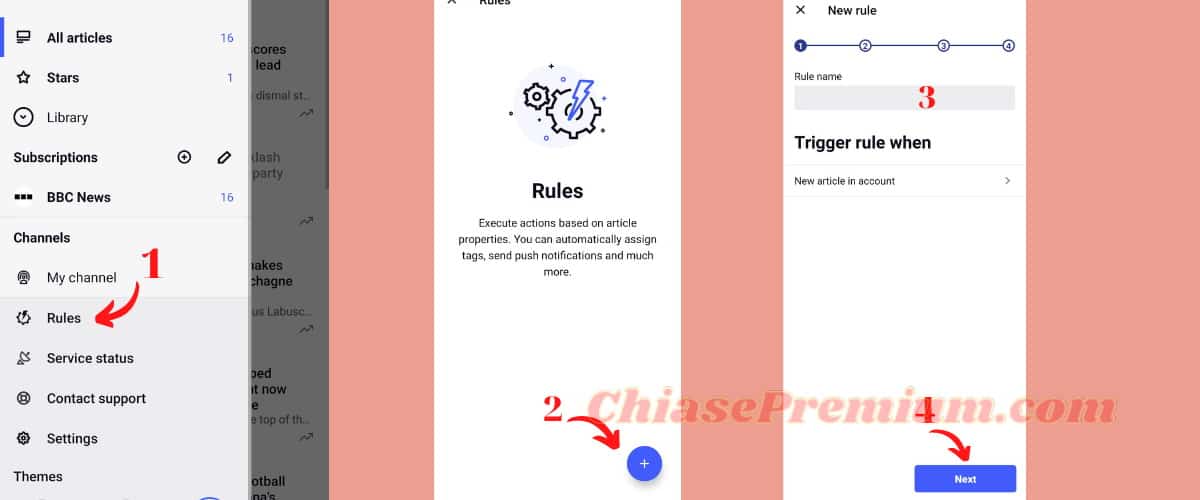 How to Use Rules And Filters On Inoreader - ChiasePremium.com