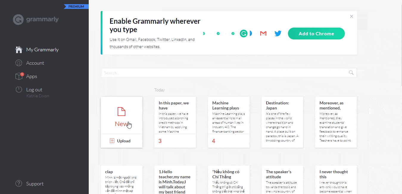 Hướng dẫn dùng ứng dụng Grammarly trên máy tính (tiếp theo)