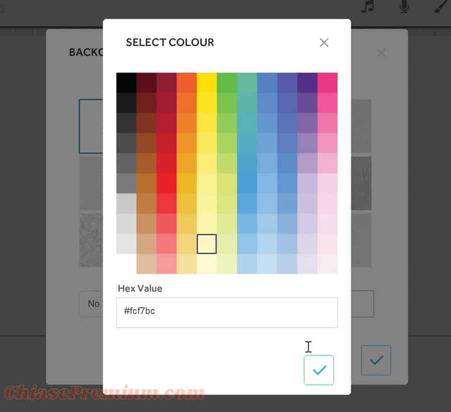 Lựa chọn màu nền phù hợp với chủ đề thuyết trình của bạn | Changethe background color (C)