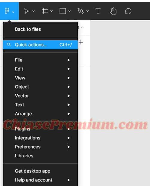 Use shortcuts and quick actions – Figma 