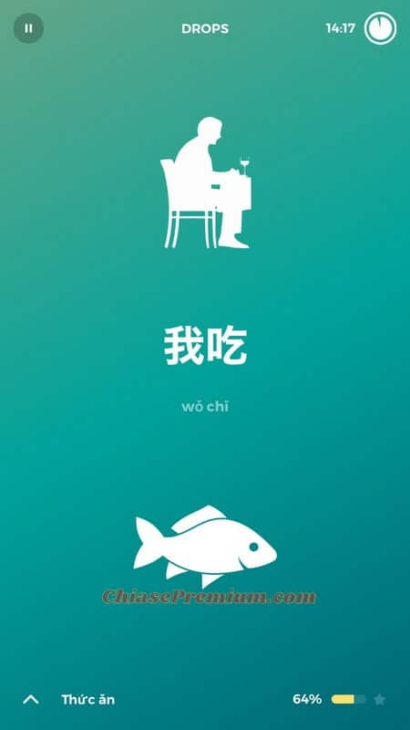 Tự học tiếng Trung với ứng dụng Drops - ChiasePremium.com