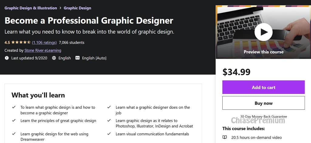 Khóa học thiết kế đồ họa online miễn phí: Professional Graphic Designer