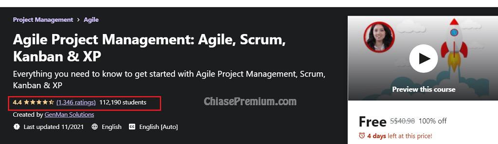 Agile Project Management course