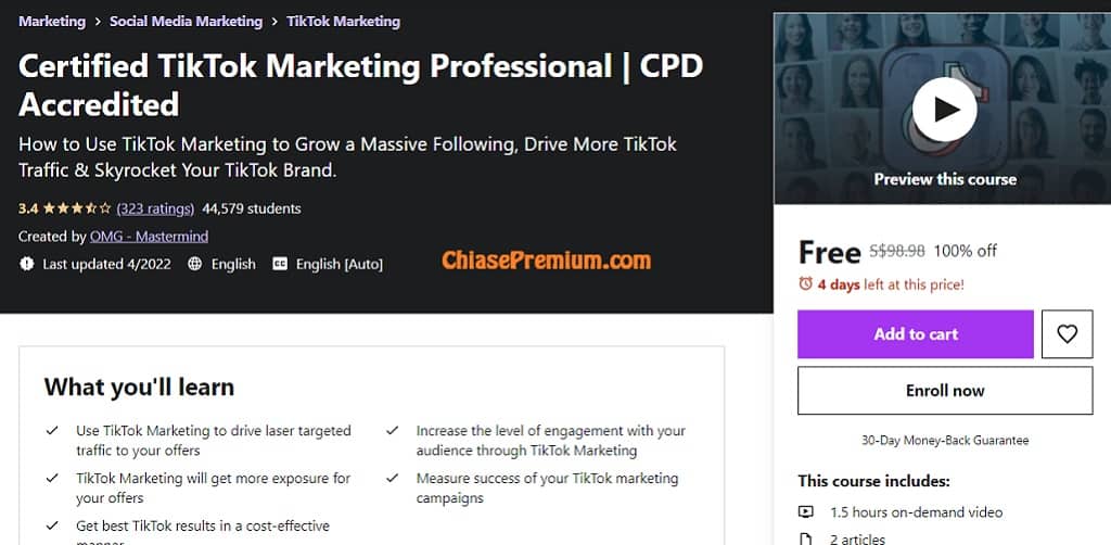 Certified TikTok Marketing Professional | CPD Accredited
