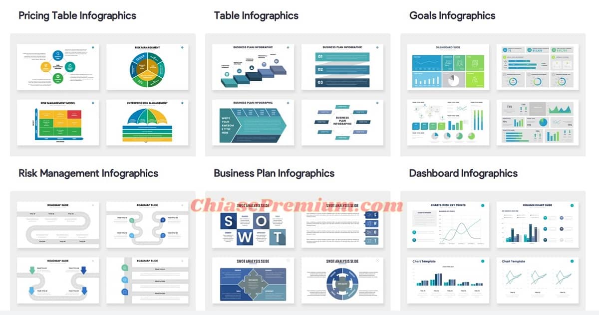 Infograpia: 3500+ PowerPoint Infographic Templates