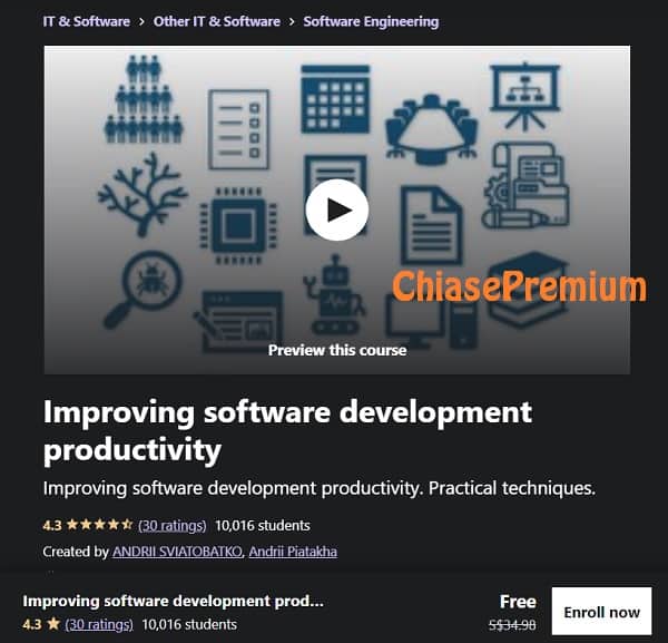 Improving software development productivity