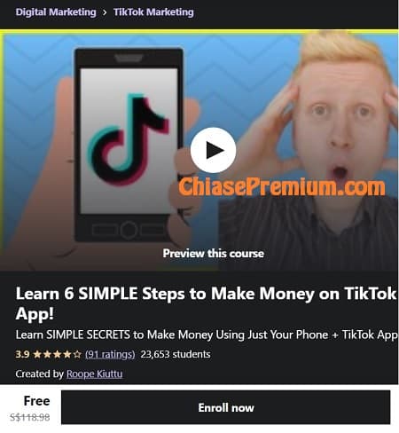 Learn 6 SIMPLE Steps to Make Money on TikTok App! Learn SIMPLE SECRETS to Make Money Using Just Your Phone + TikTok App!