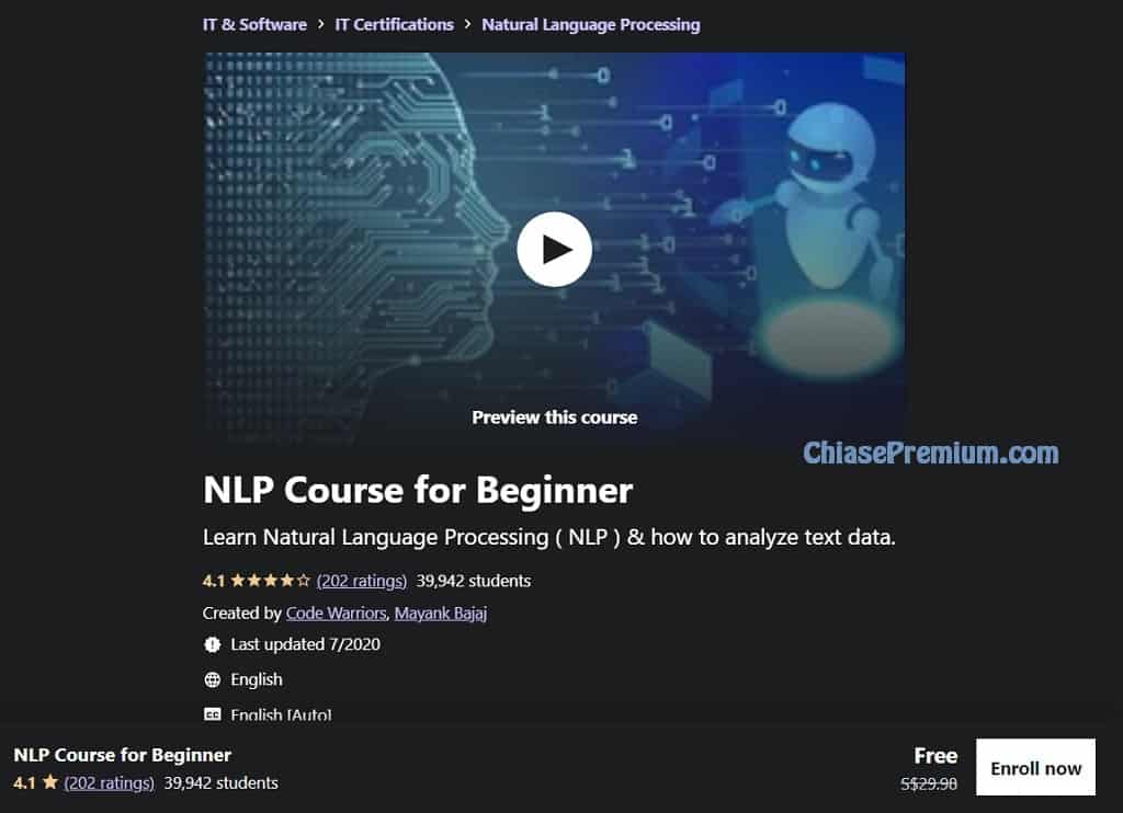NLP Course for Beginner