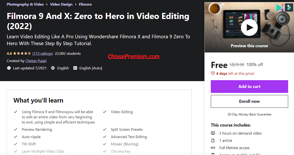 Filmora 9 And X: Zero to Hero in Video Editing (2022)