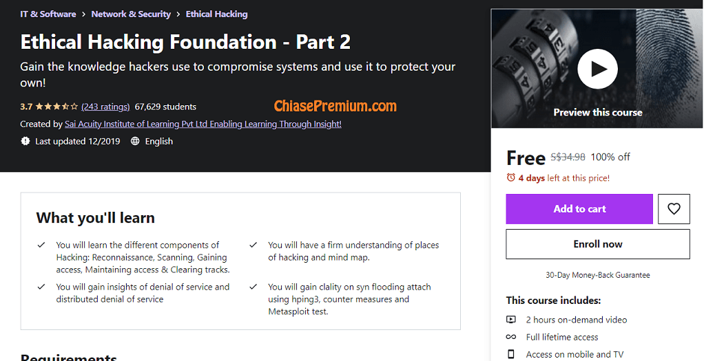 Ethical Hacking Foundation - Part 2