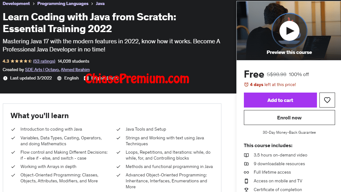Learn Coding with Java from Scratch 