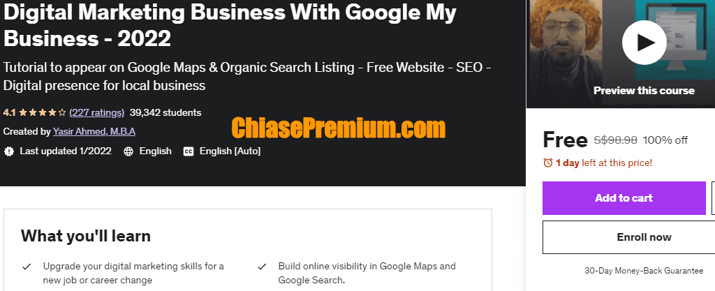 Digital Marketing Business With Google My Business - 2022