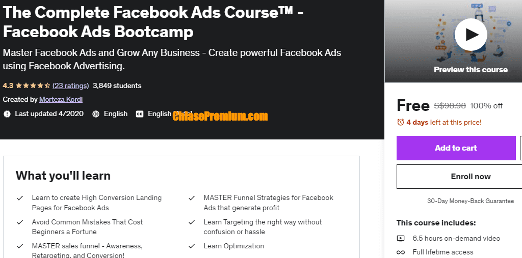 The Complete Facebook Ads Course™ - Facebook Ads Bootcamp