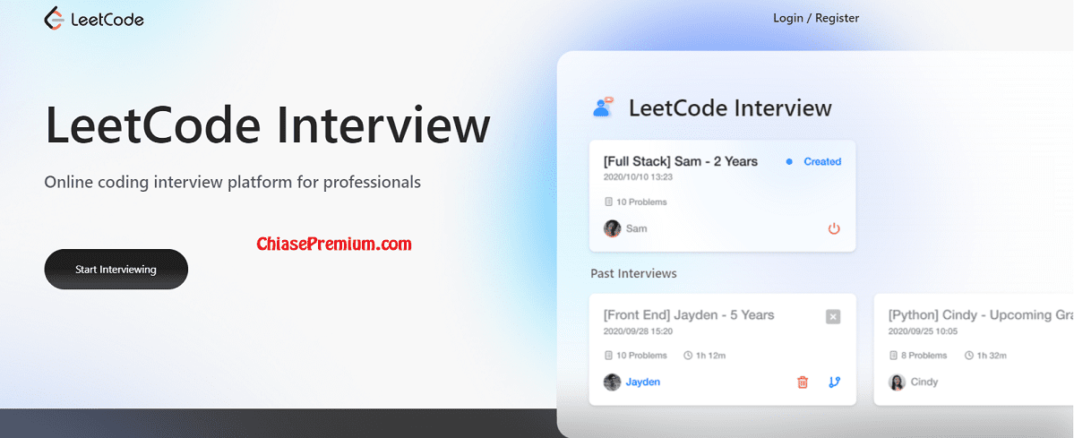 LeetCode Interview | review by ChiasePremium
