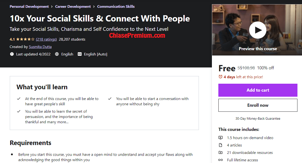 10x Your Social Skills & Connect With People
