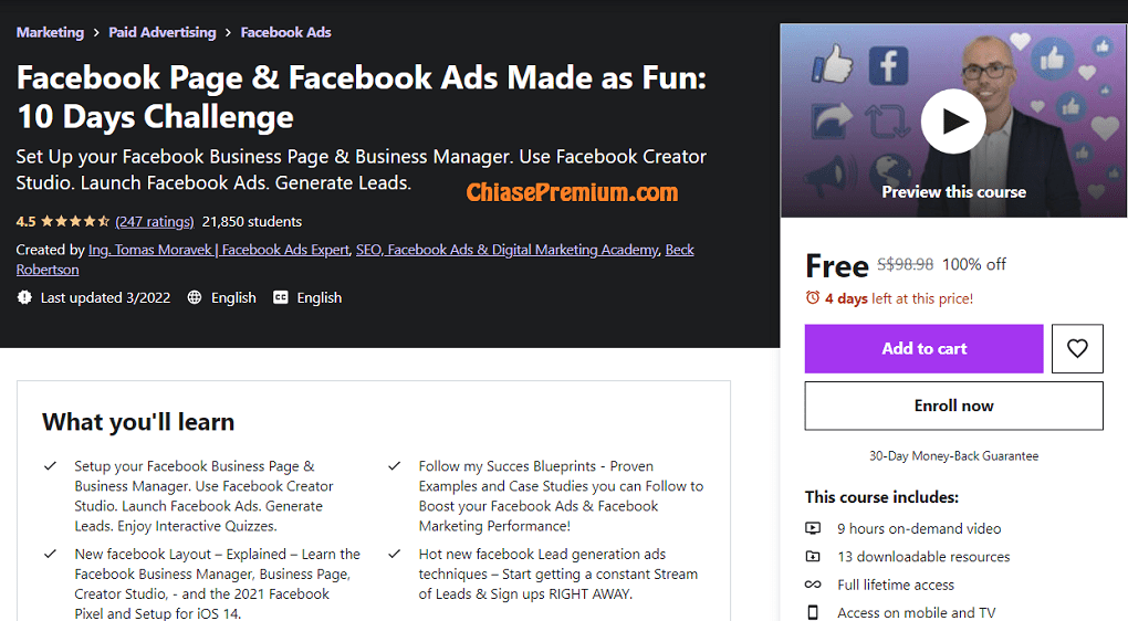 Facebook Page & Facebook Ads Made as Fun: 10 Days Challenge
