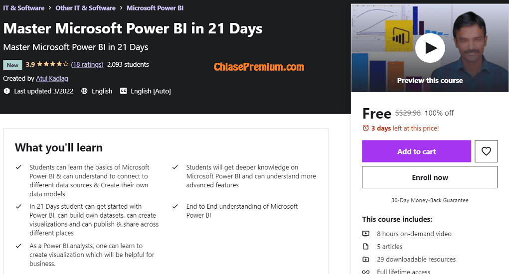 Master Microsoft Power BI in 21 Days