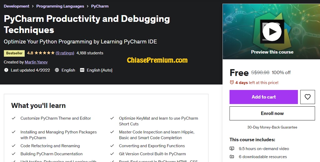 PyCharm Productivity and Debugging Techniques Optimize Your Python Programming by Learning PyCharm IDE