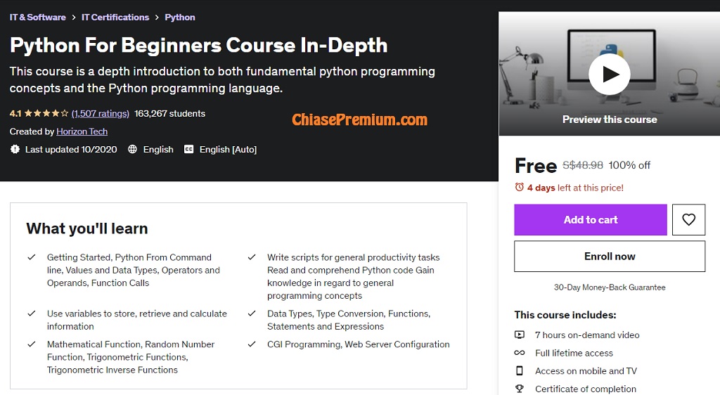Python For Beginners Course In-Depth