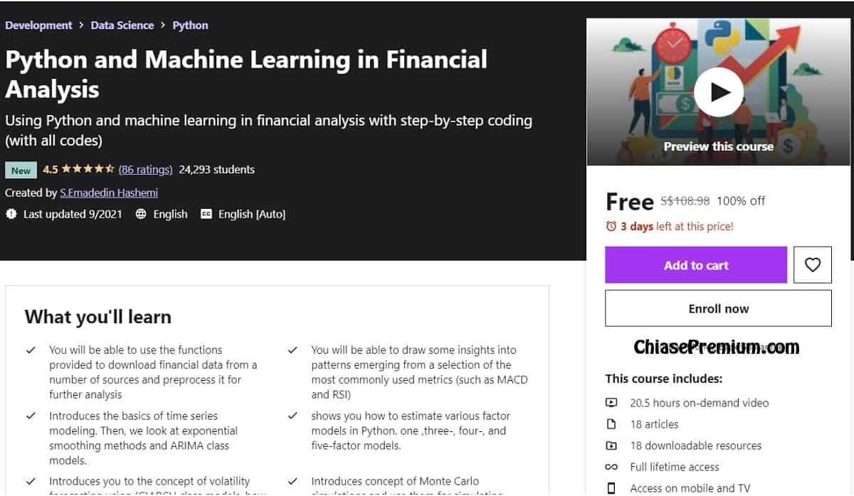 Python and Machine Learning in Financial Analysis