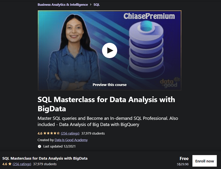 SQL Masterclass for Data Analysis with BigData
