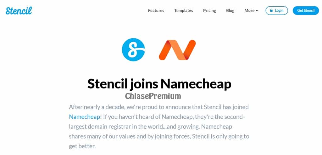 Stencil joins Namecheap