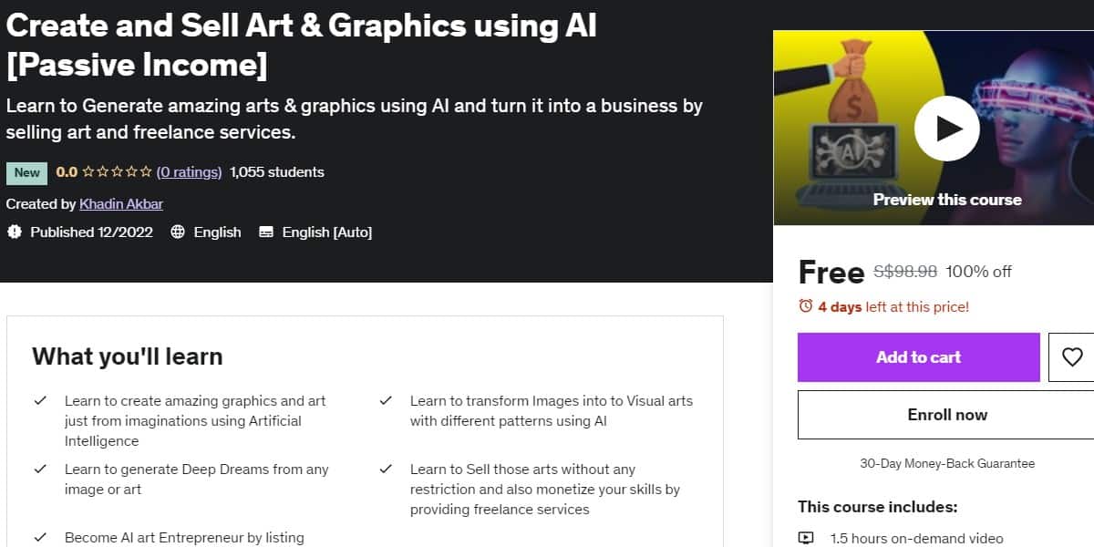Create and Sell Art & Graphics using AI [Passive Income]