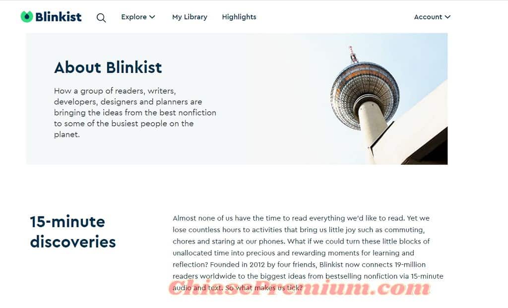 Chỉ với 15 phút, bạn có thể đọc trọn vẹn 1 quyển sách với Blinkist