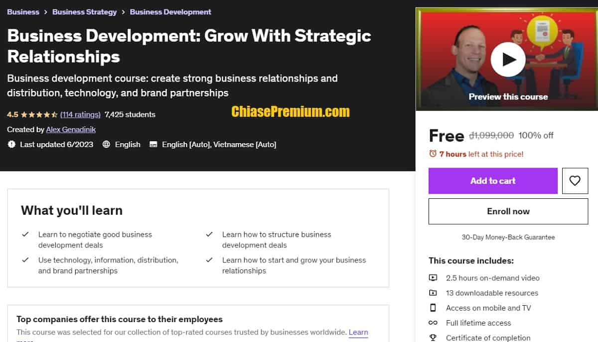 Business Development: Grow With Strategic Relationships