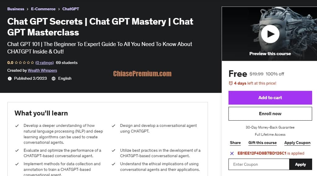 Chat GPT Secrets | Chat GPT Mastery | Chat GPT Masterclass | Làm Chủ ChatGPT từ A-Z