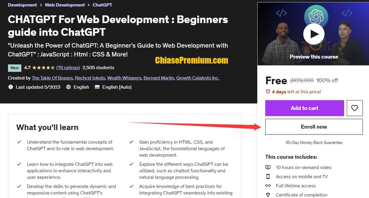 CHATGPT For Web Development : Beginners guide into ChatGPT