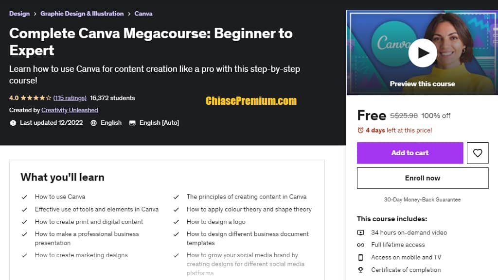 Complete Canva Megacourse: Beginner to Expert 2023