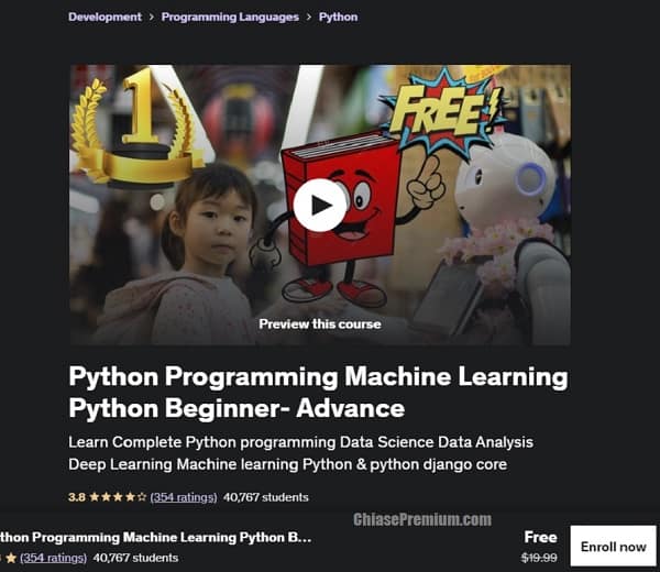 Python Programming Machine Learning Python
