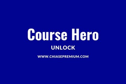 Dịch vụ unlock tài liệu trên tài khoản Course Hero