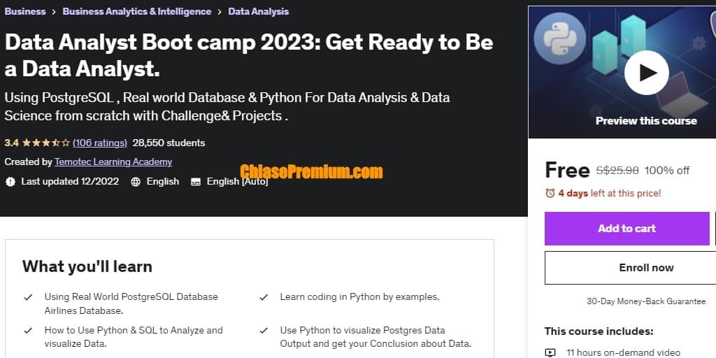 Data Analyst Boot camp 2023: Get Ready to Be a Data Analyst.