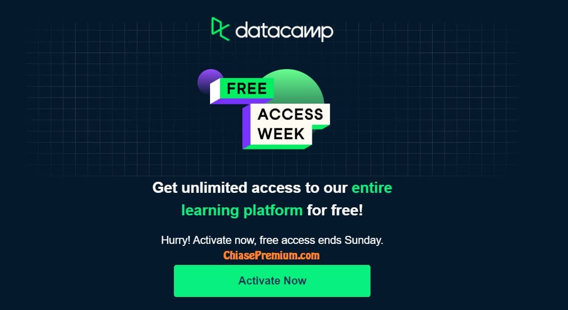 Đăng ký tài khoản DataCamp miễn phí