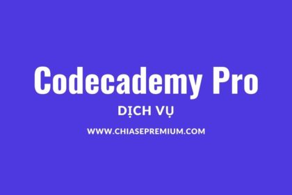 Dịch vụ bán tài khoản Codecademy Pro giá rẻ
