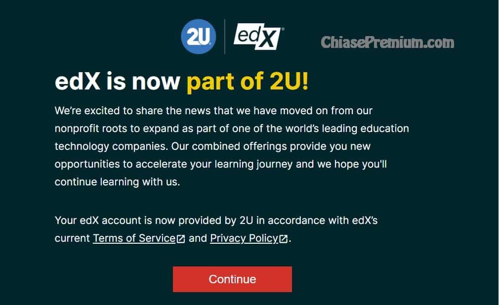 2U mua edX.org | edX.org không còn là thương hiệu của MIT và Harvard